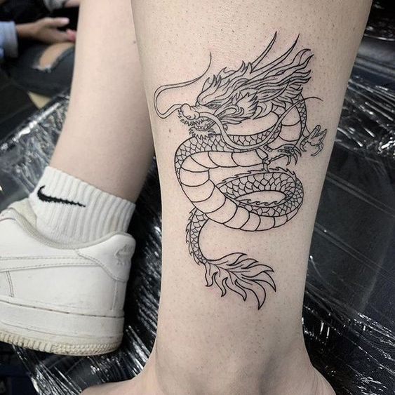 dragon tatto Nokahlotattoo